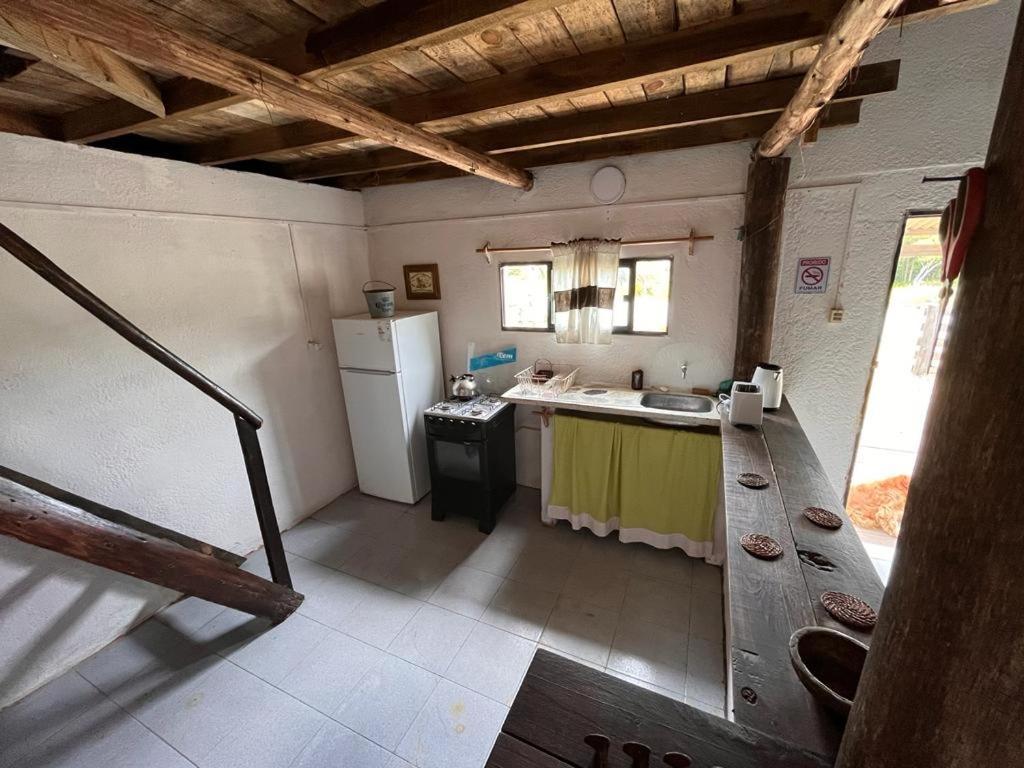 Aguas Dulces Hostel Bagian luar foto